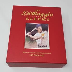 The DiMaggio Albums 2-Vol Box Set 1ST EDITION 1ST PRINT 1989Yankees Joe DiMaggio
